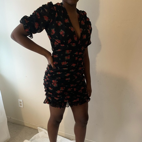 Brand new Zara printed draped dress - Picture 4 of 5